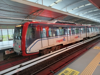 LRT in Kuala Lumpur